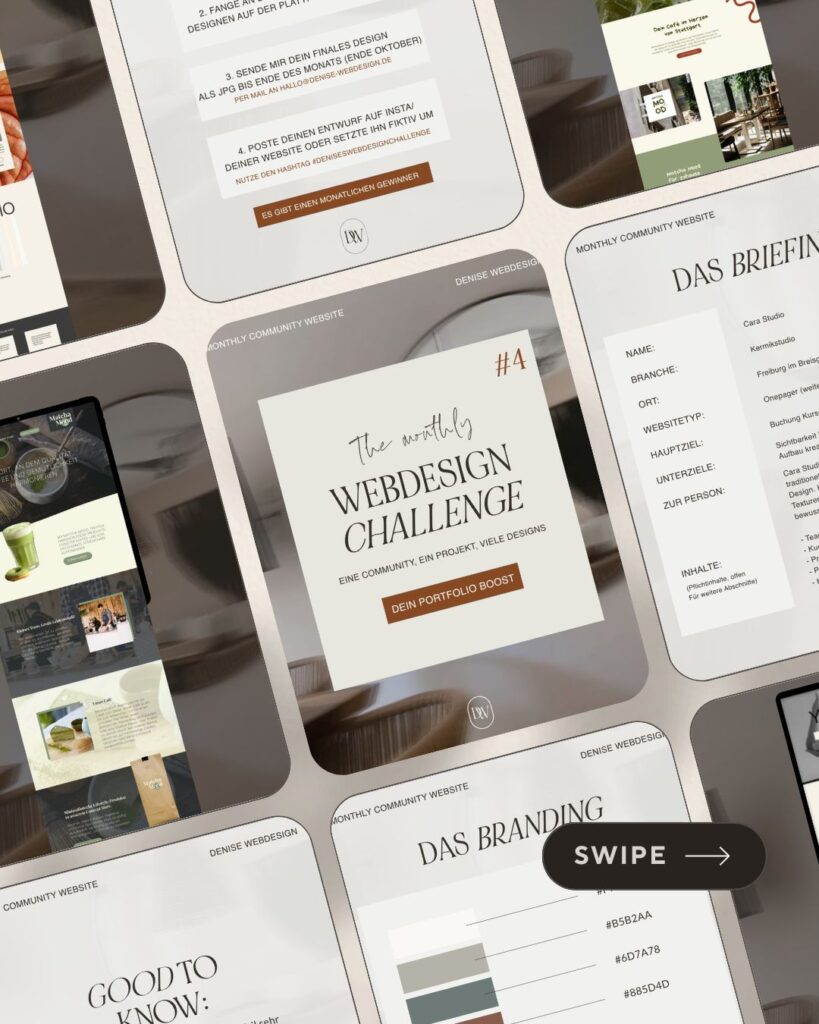 Beige Brown Minimalist Year in Review Carousel Instagram Post